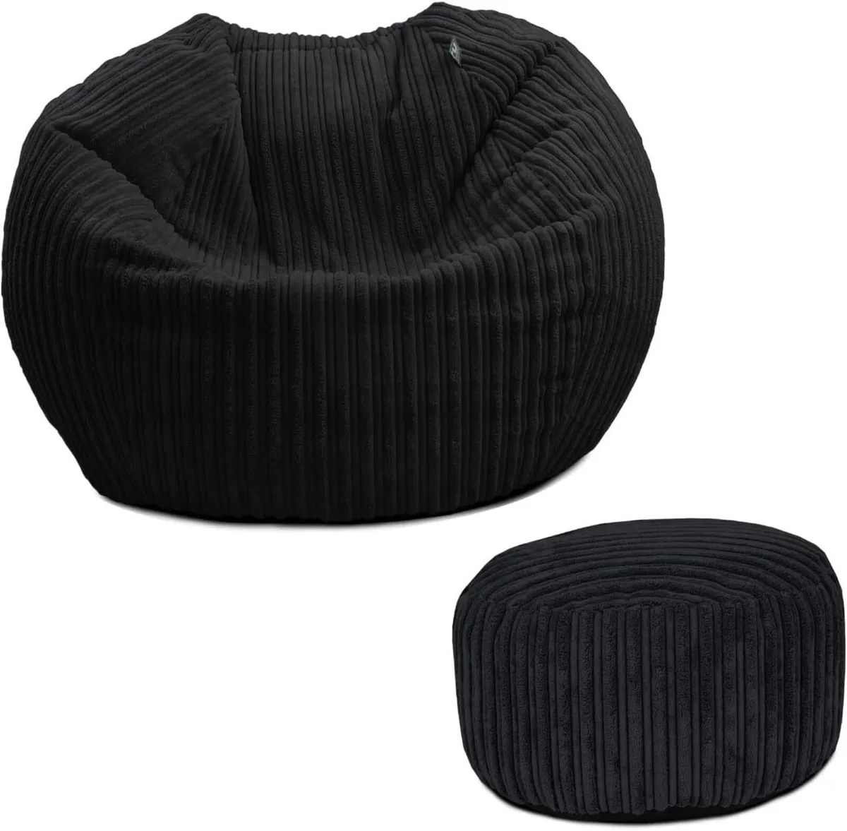 Jumbo Cord Kids Mini-Slouch Bean Bag Chair - - Image 1