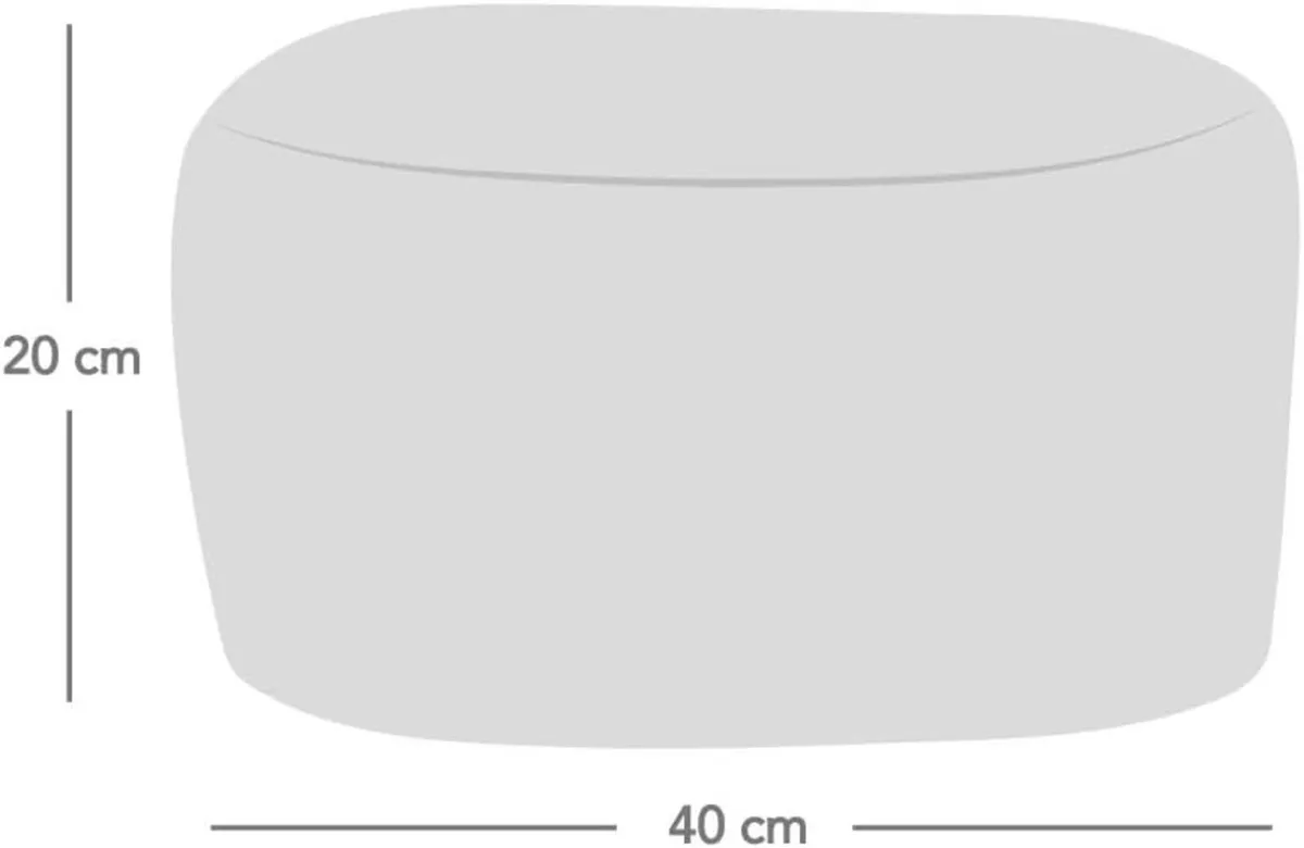 Jumbo Cord Kids Mini-Slouch Bean Bag Chair - - Image 3