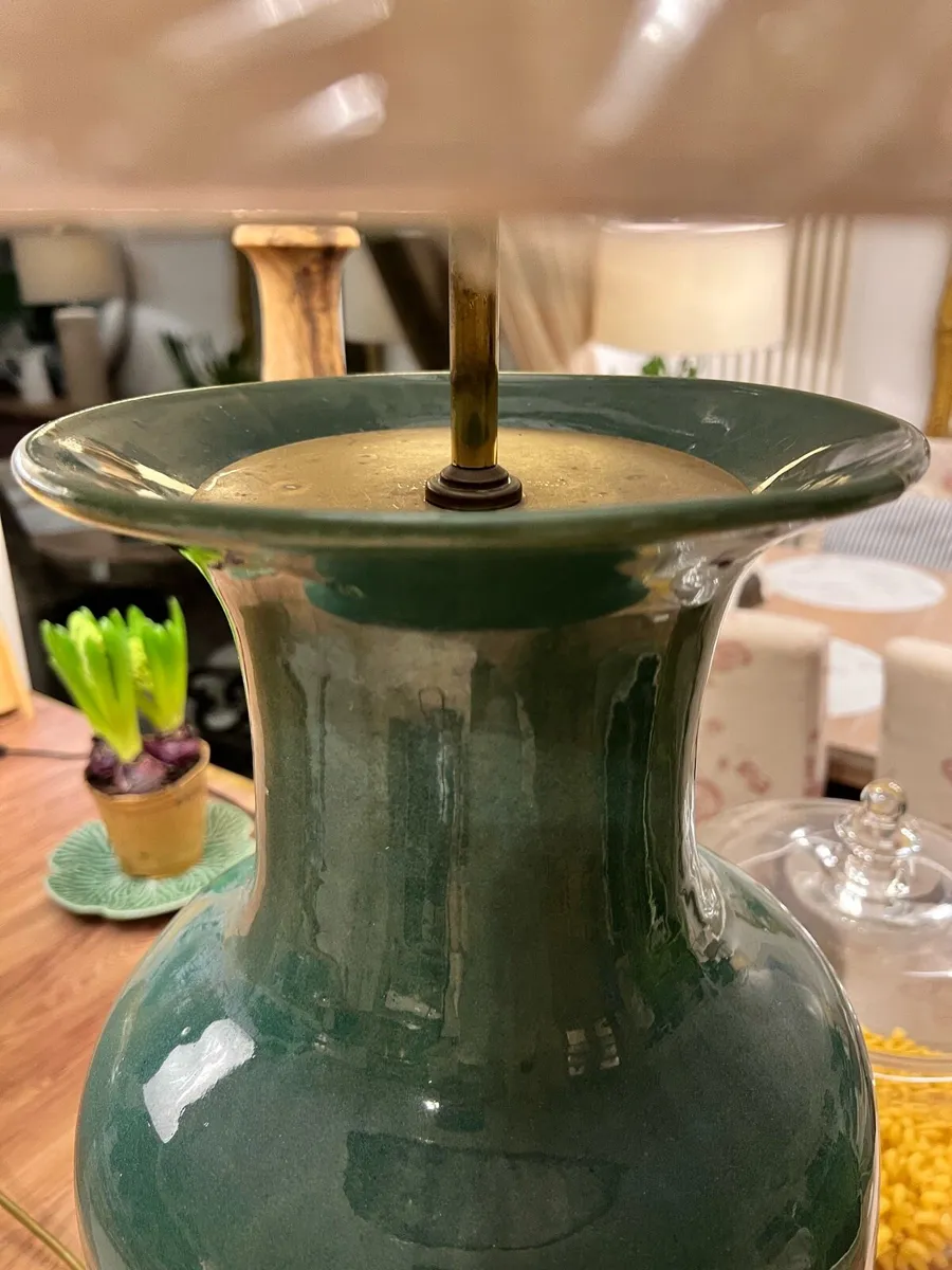 Massive vintage ceramic lamps - Image 3