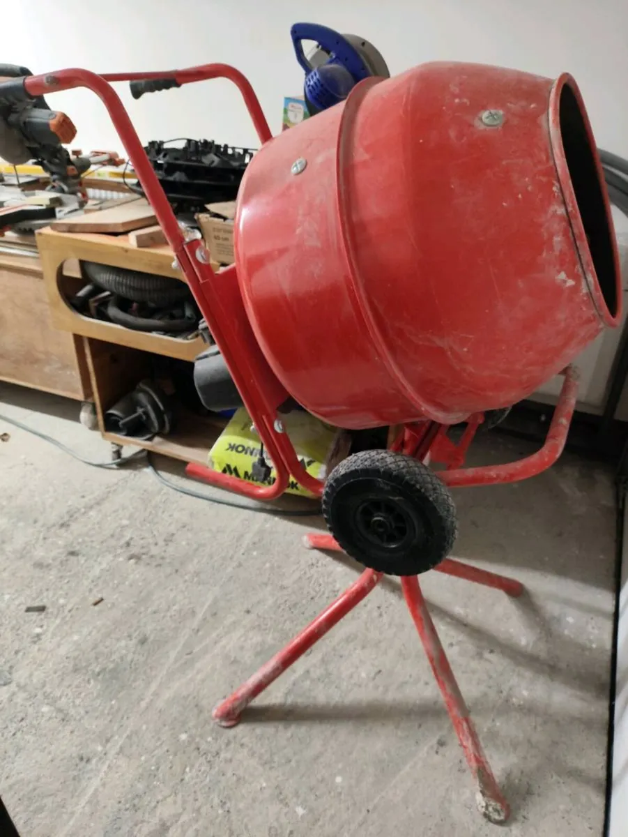 134l Electric Cement mixer - Image 1