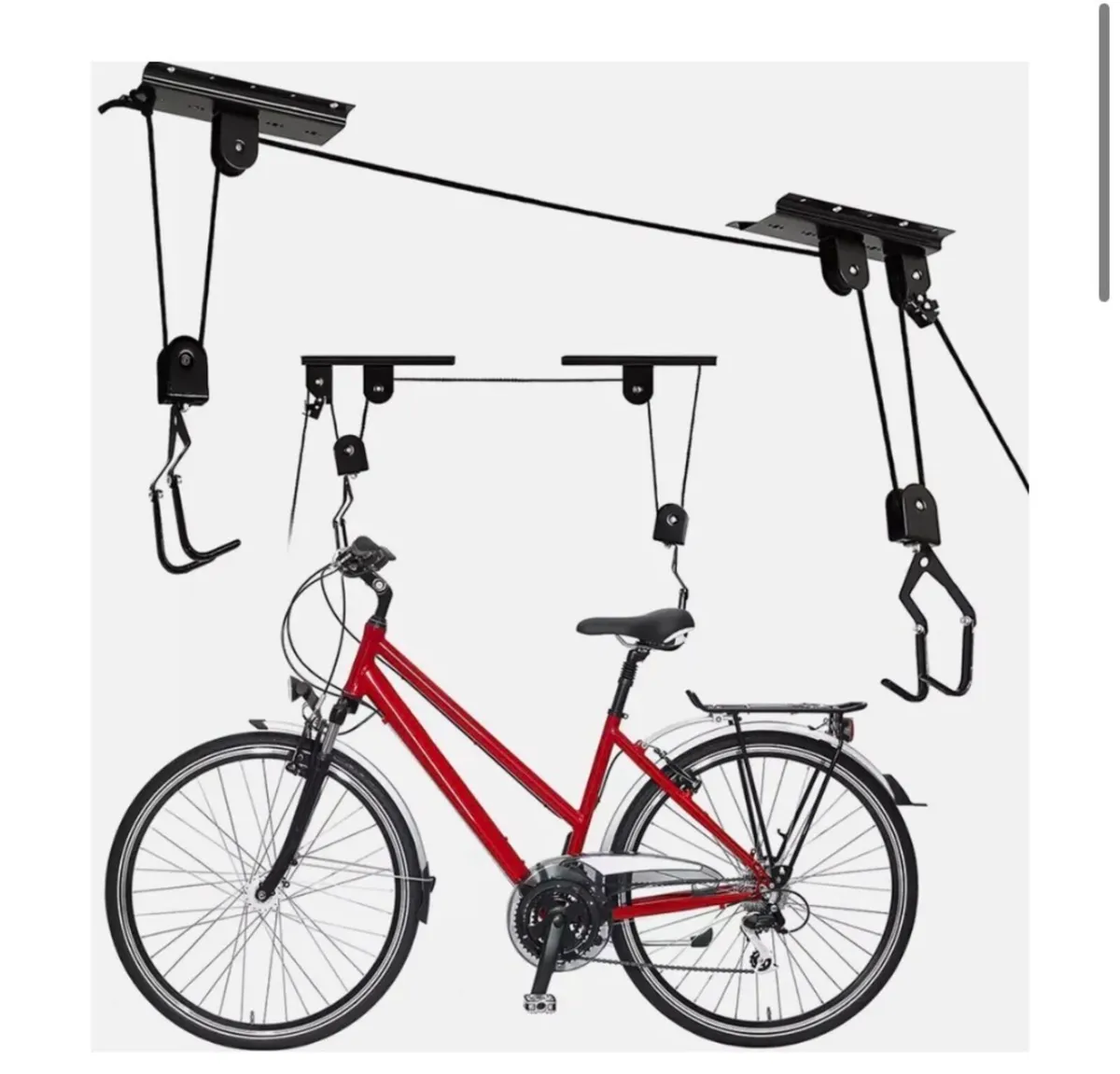 20KG Bicycle Bike Ceiling Hanger Storage - Image 2