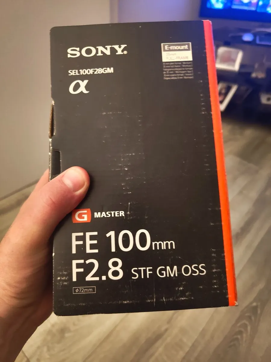 Brand New Genuine Sony G  Master 100mm F.28 lens - Image 3