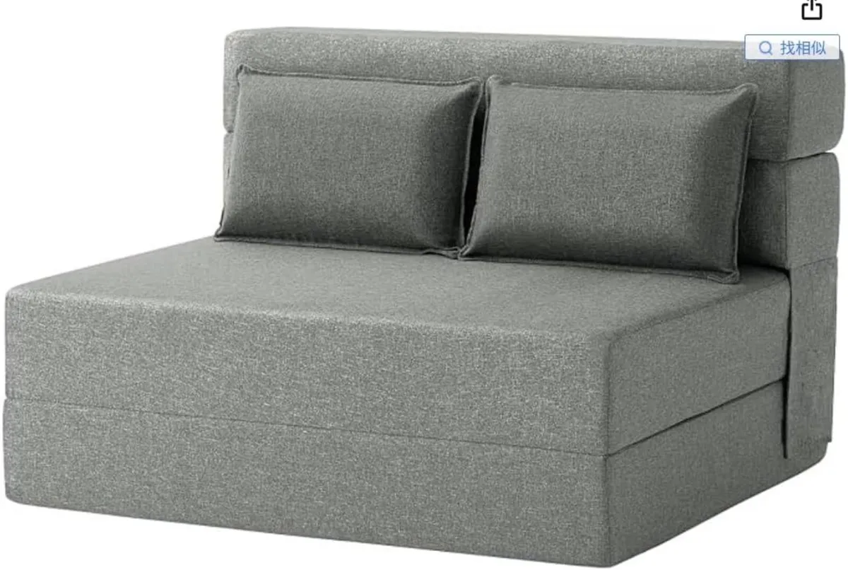 Modern 4-Fold Sofa Bed – Convertible Sleeper - Image 1