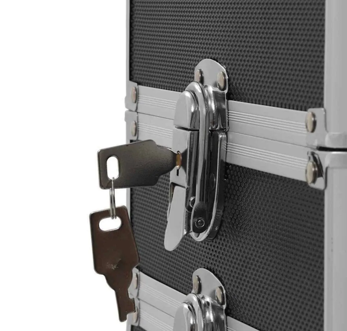 Large Black Professional Make-up Trolley NEW - Image 4