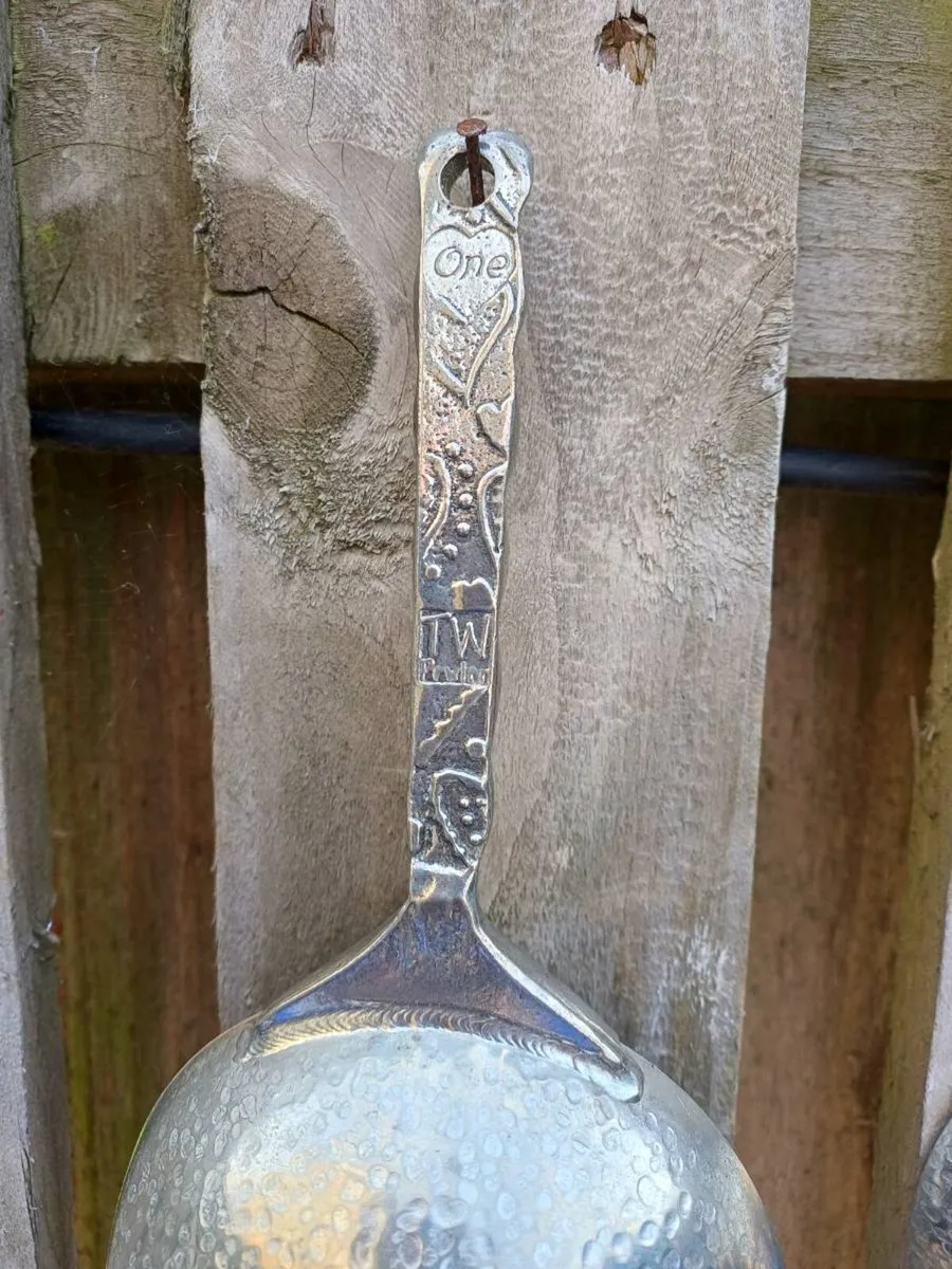 Vintage Crosby & Taylor Pewter Measuring Cups - Image 4