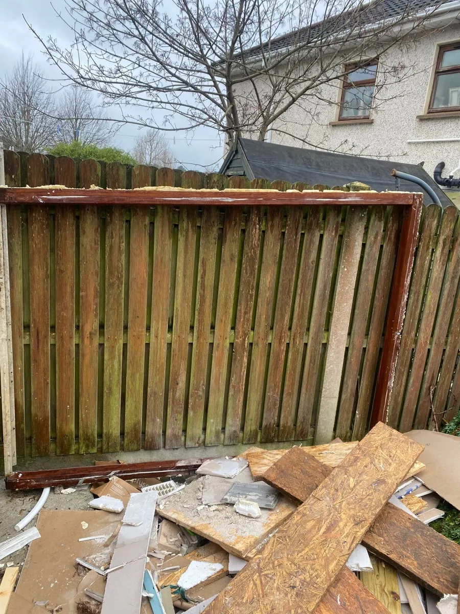 Double glazed back door on sale due to extension - Image 4