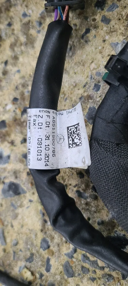 Mercedes w212 2015 engine wiring loom - Image 1