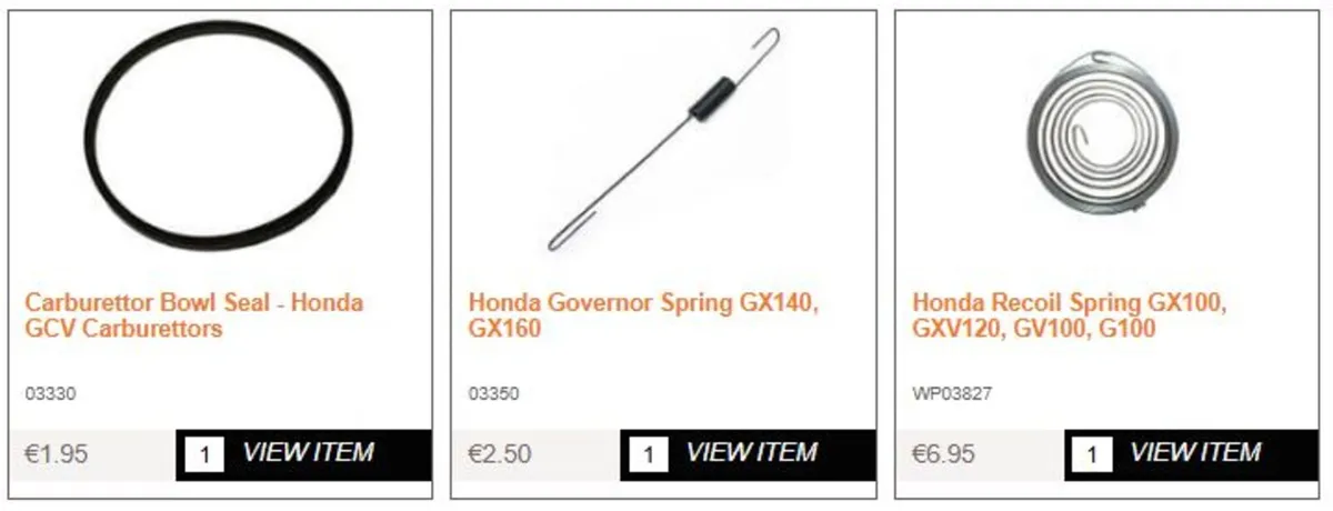 Honda Spare Parts - Image 2