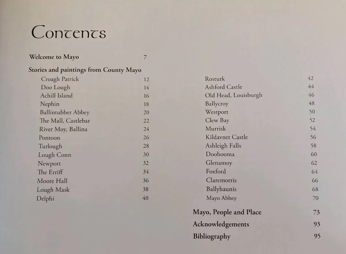 Paintings John P McHugh Mayo Book - Image 2