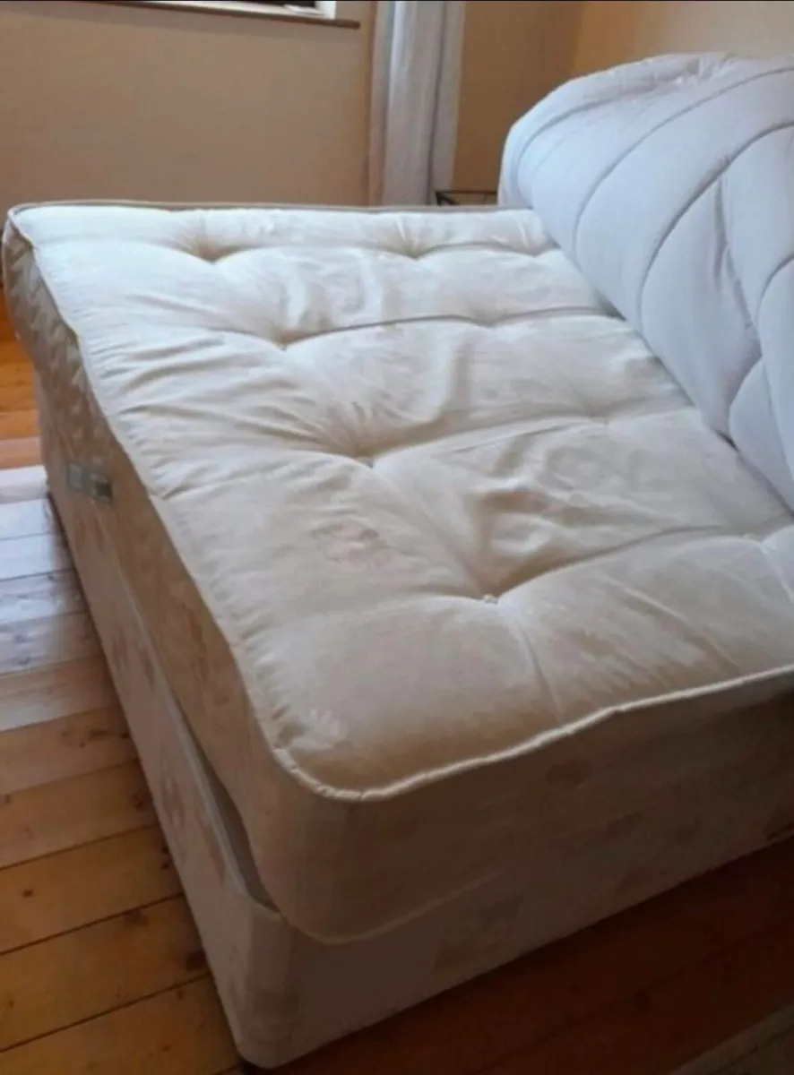 Double devan bed with memory foam mattress- excell - Image 3