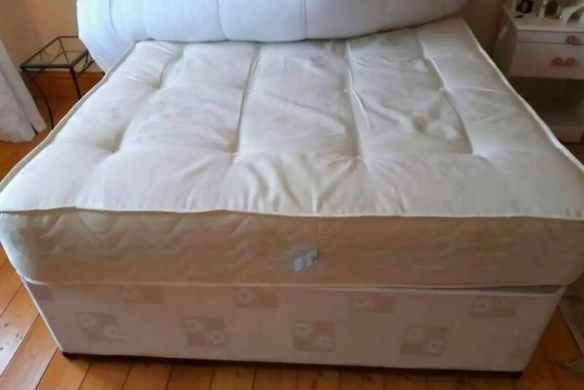Double devan bed with memory foam mattress- excell - Image 4