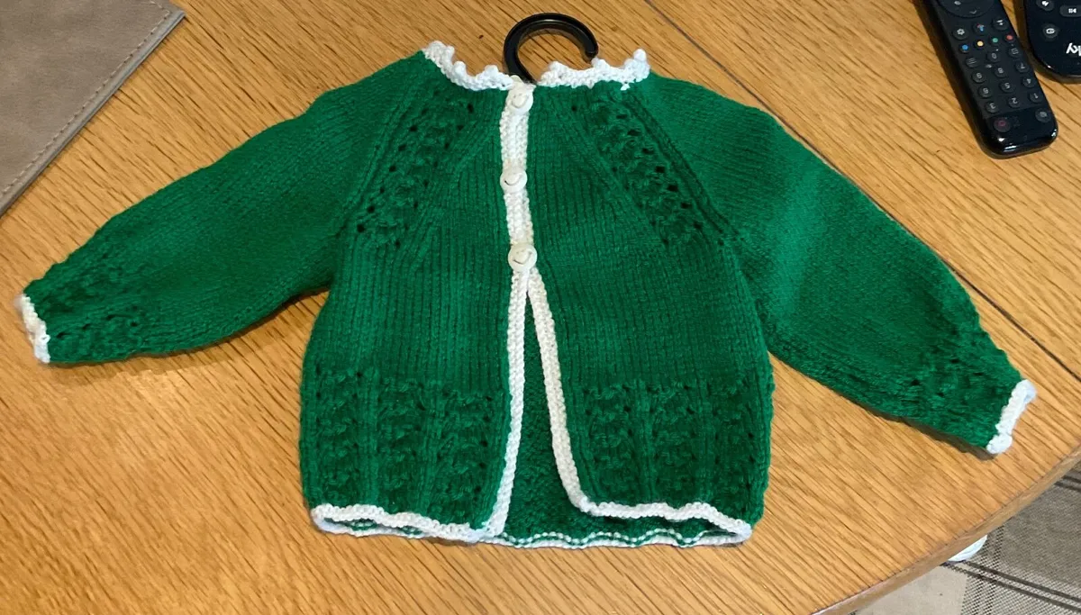 Patrick’s day stylish baby cardigan - Image 4
