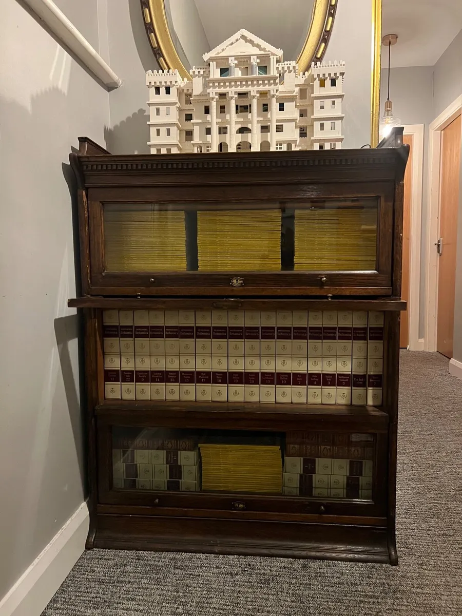 Antique solid Oak Globe by Lebus - Image 1