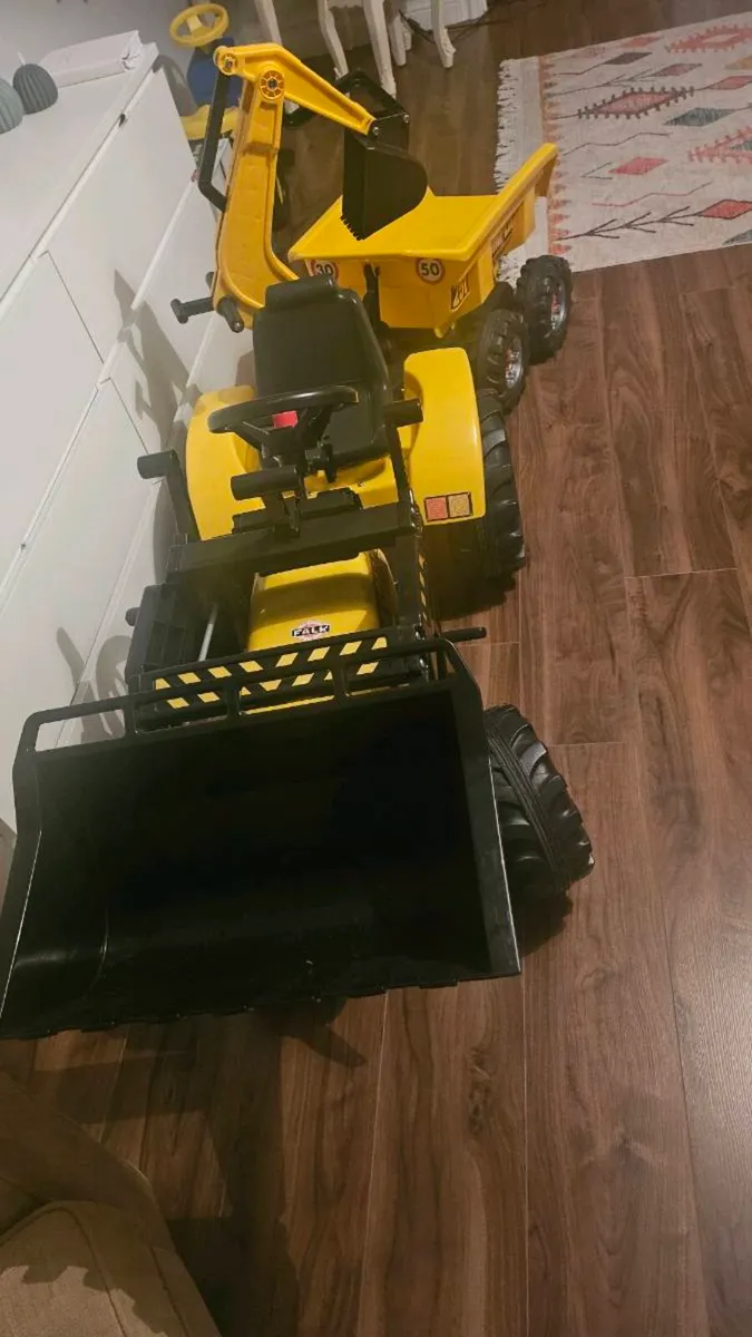 Ride on pedal operated tractors(digger) - Image 2