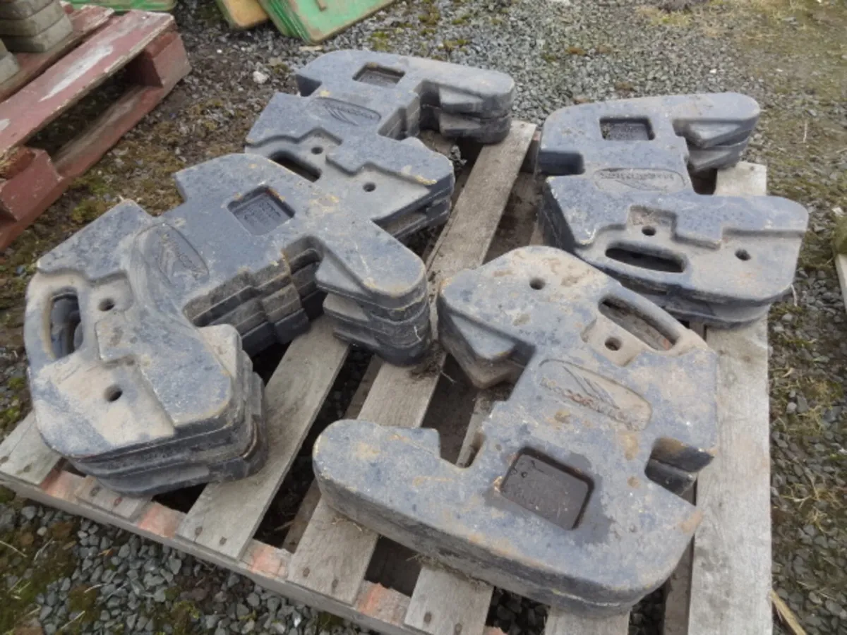 McCormick Black 45KG Tractor Weights - Image 4
