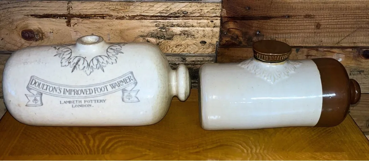 Two vintage foot warmers - Image 4