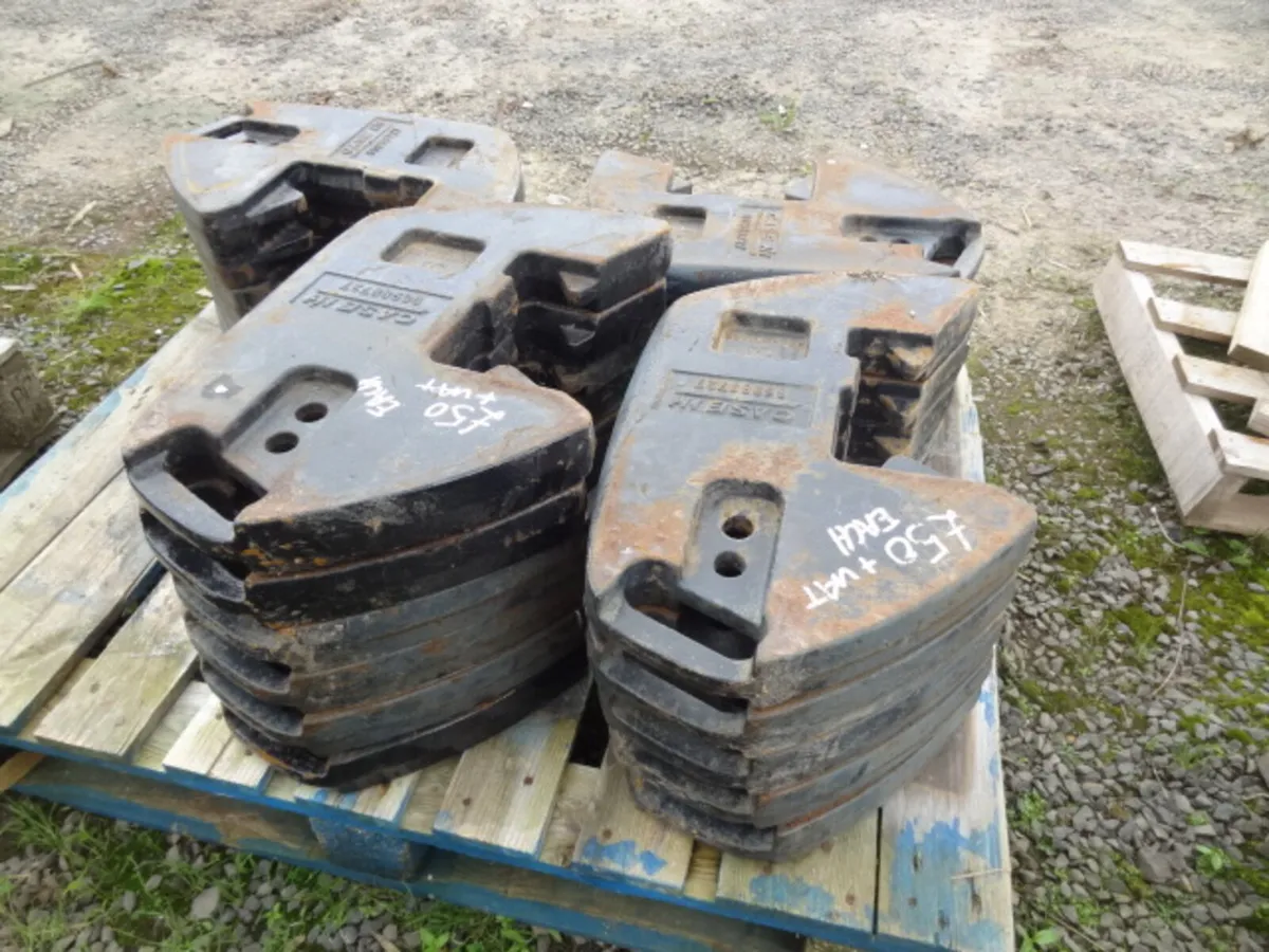 Case 45kg front tractor weights - Image 4