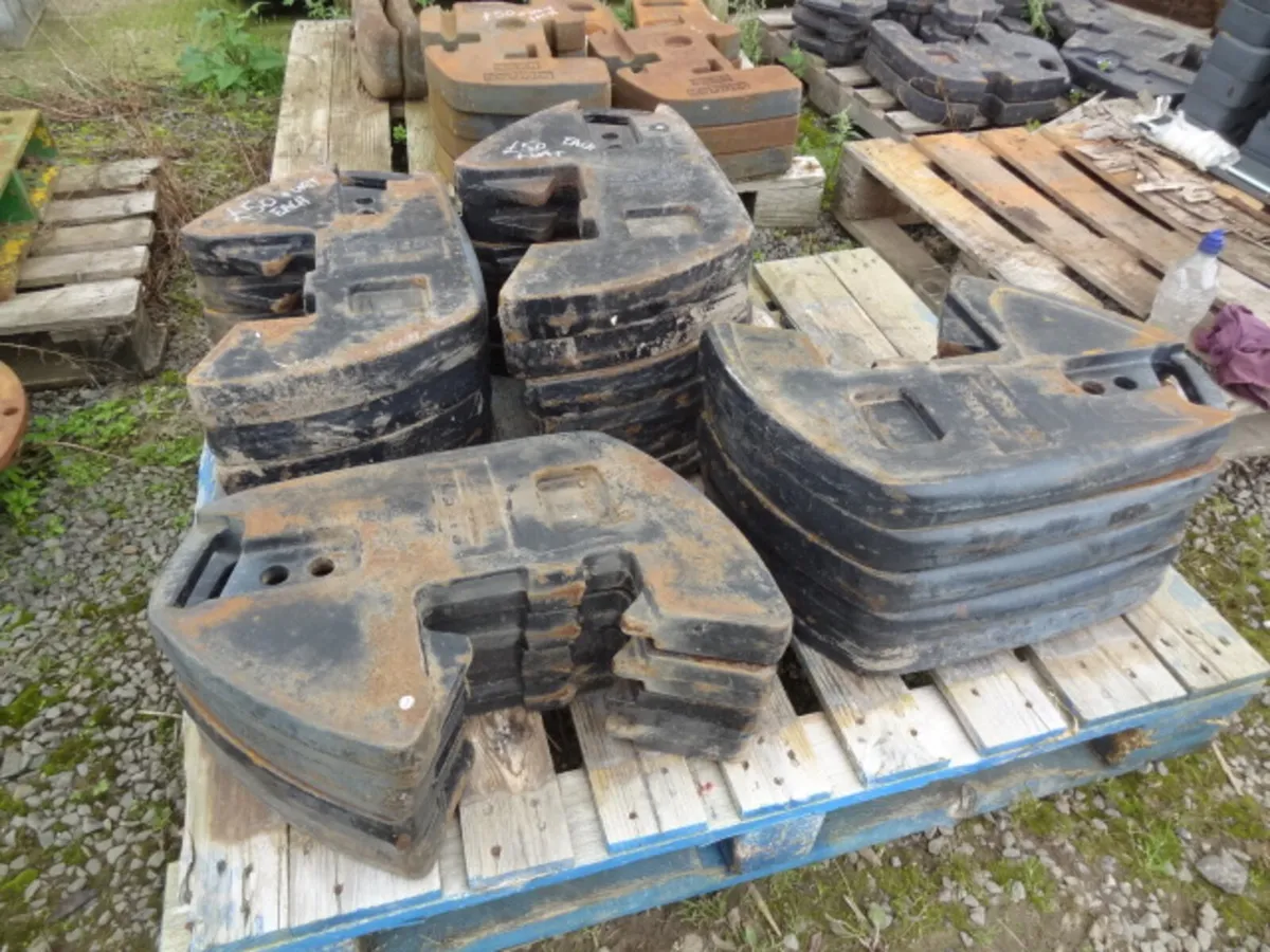 Case 45kg front tractor weights - Image 2