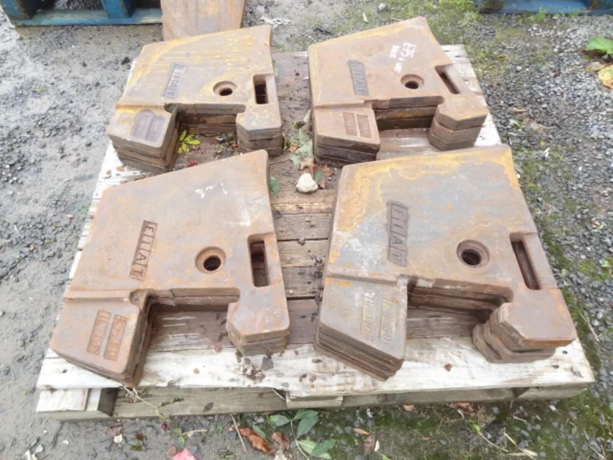 Fiat 50kg tractor Weight Set - Image 4