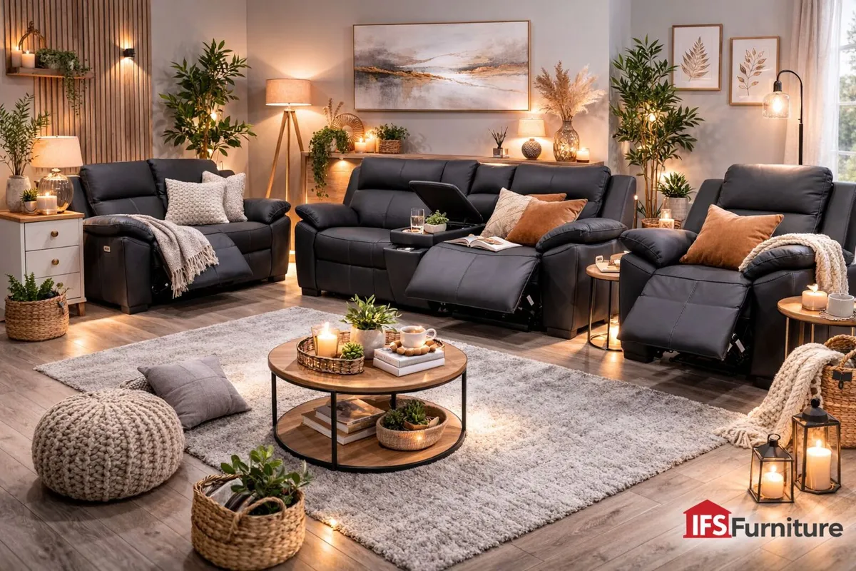 Recliner Sofas 3seater sofa 2.5 Sofa Armchairs - Image 1