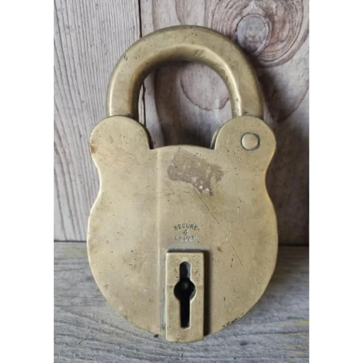 Brass Lock KAS961  Paperweight - Image 2