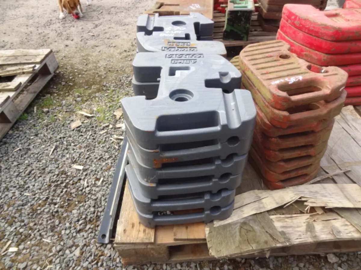 NEW Kubota 45KG Tractor Weights - Image 4