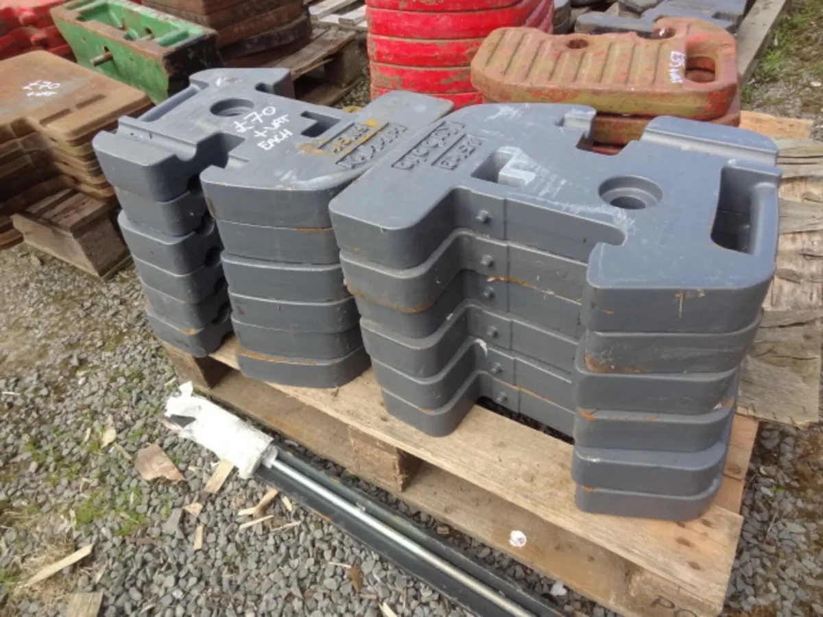 NEW Kubota 45KG Tractor Weights - Image 1