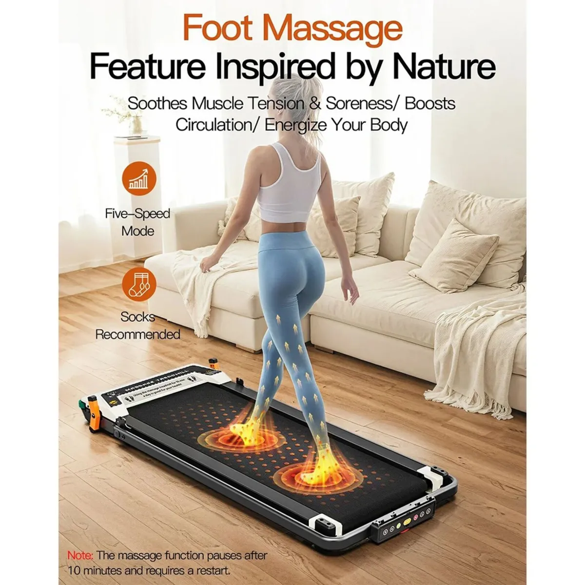 Walking pad/ Walking pad with handle bar and incli - Image 4