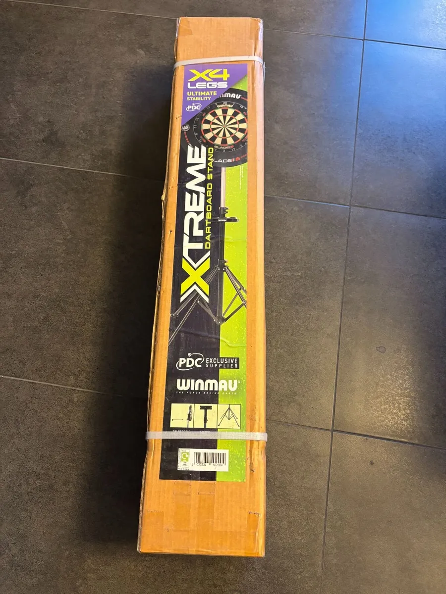Winmau Xtreme Dartboard Stand - Brand New - Image 4