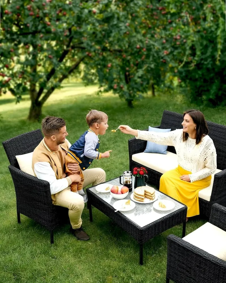 Garden table set/ Outdoor furniture/ Garden furnit - Image 4