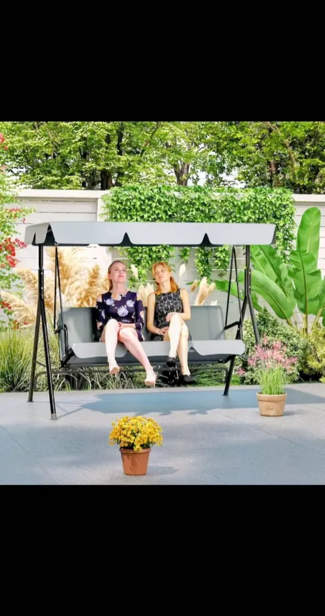 Garden Swing/ Swing/ Garden Swing 3-Seater - Image 4
