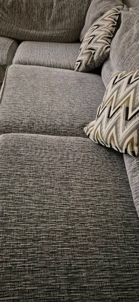 Harvey Norman "Zinc" Chaise Sofa - Image 2