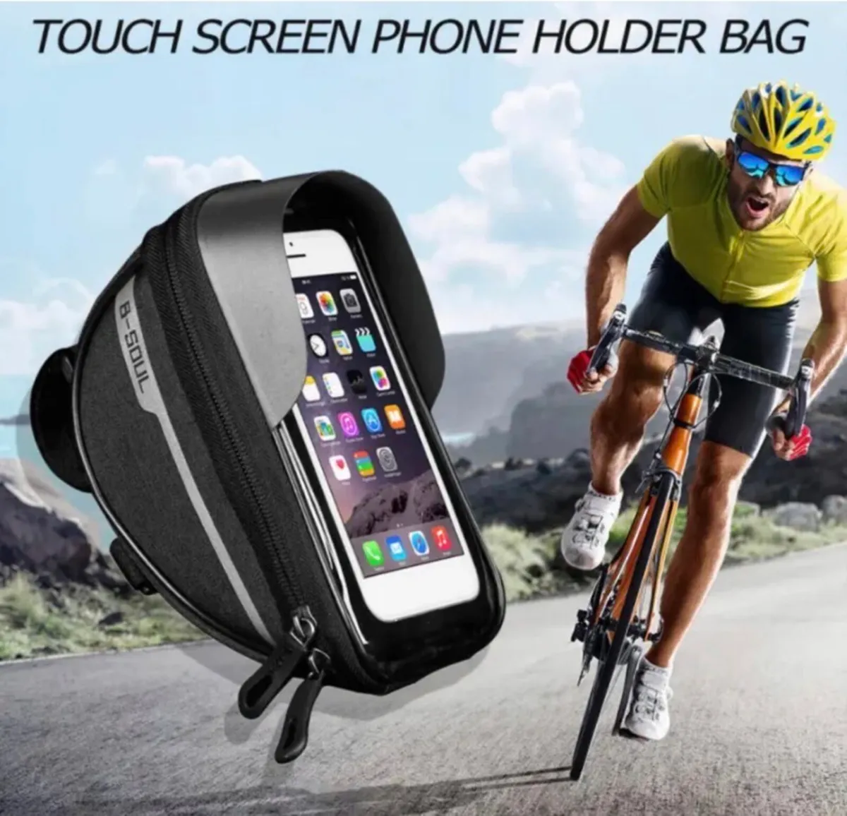Waterproof Bicycle / Motorbike Mobile Phone Holder - Image 2
