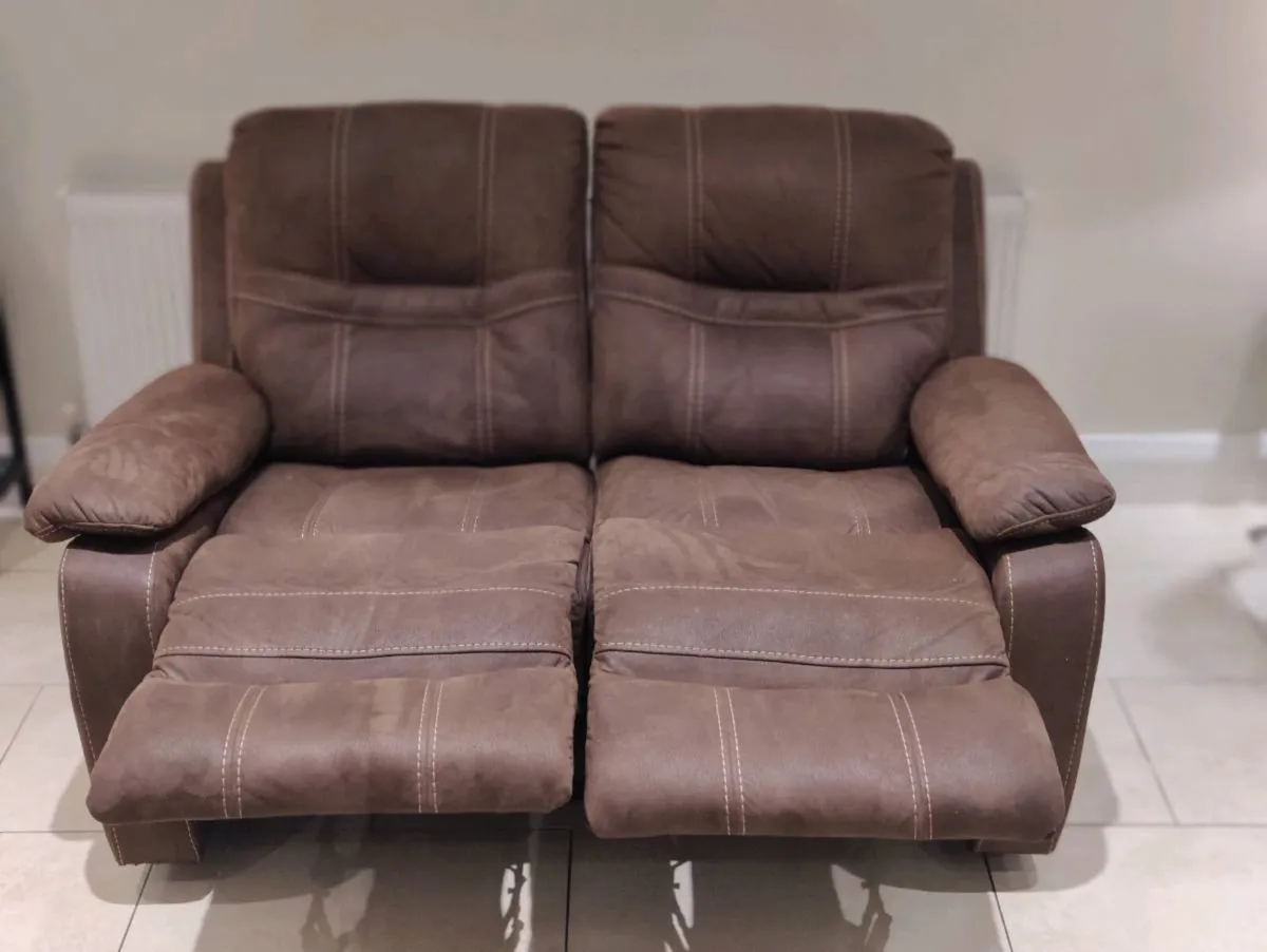3 seater and 2 seater recliner sofas - Image 3