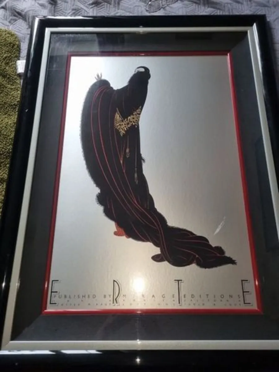 Framed Serigraph- ERTE Published In 1980 - Image 3