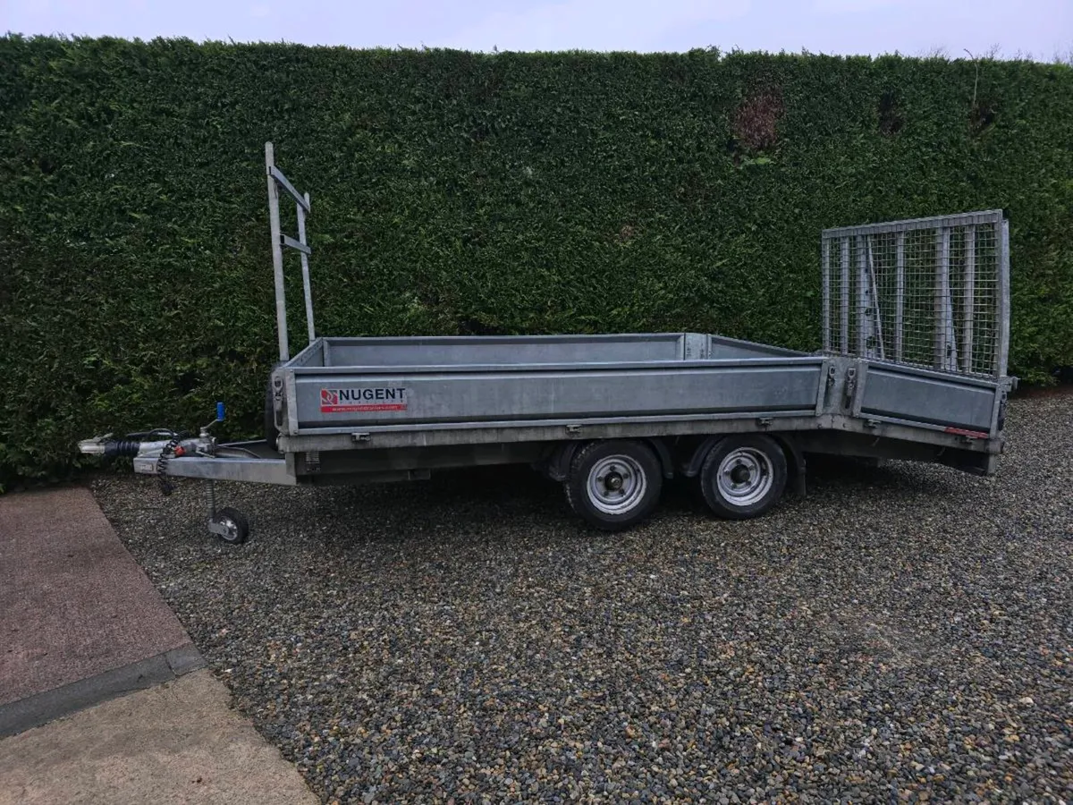 Nugent 14ft beavertail trailer full ramp door - Image 4