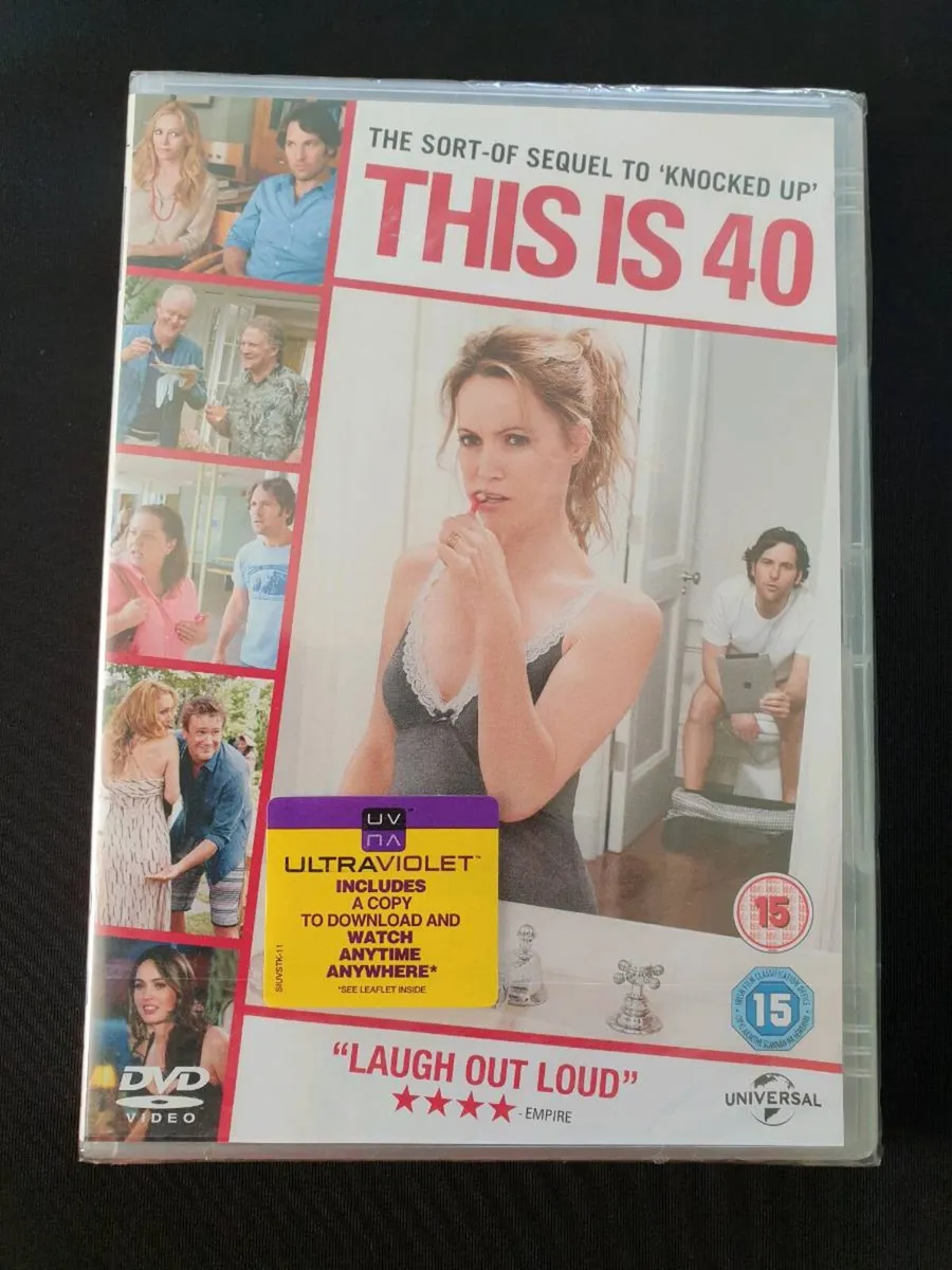 This Is 40 DVD Paul Rudd Leslie Mann Megan Fox