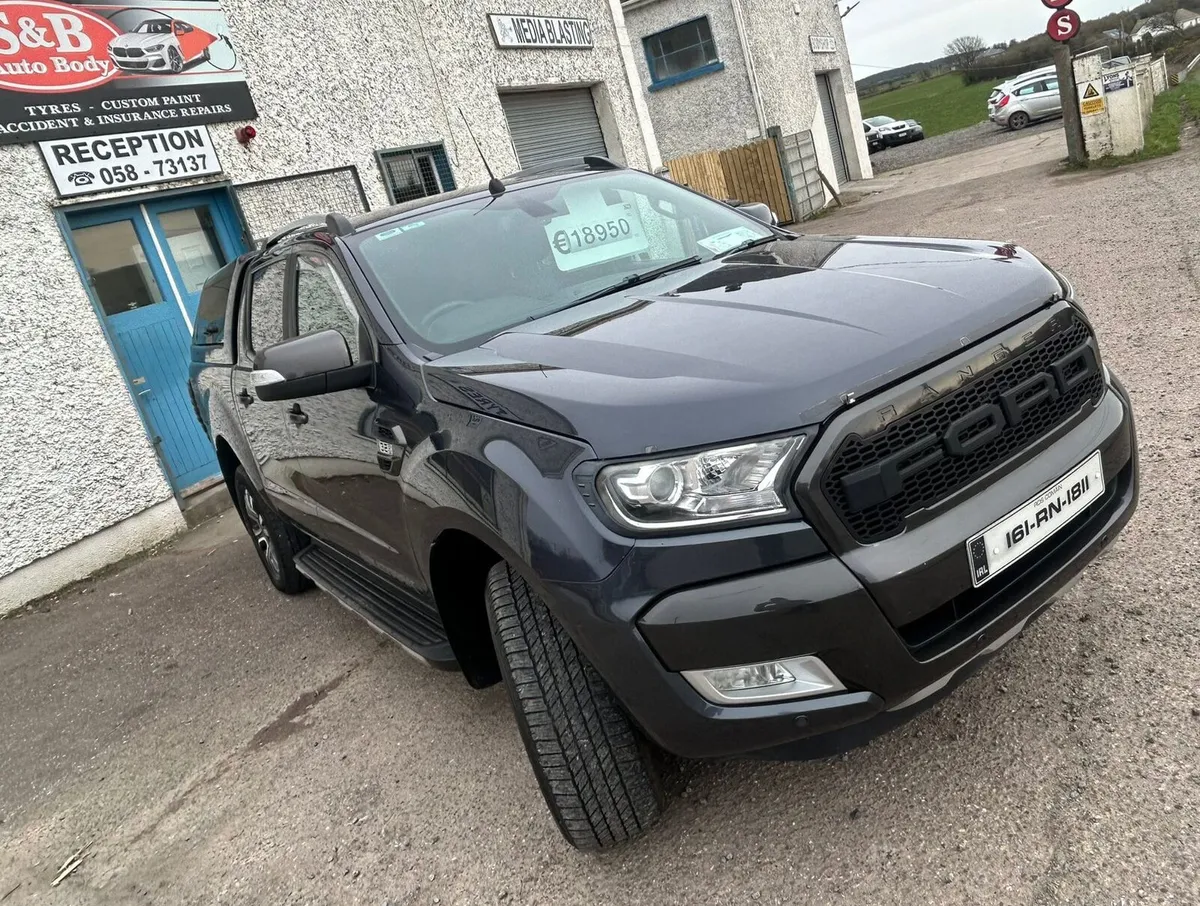 FORD Ranger 3.2 Wildtrack 4WD with Canopy. No vat - Image 1