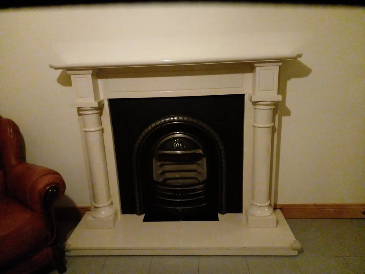 Marble fireplace - Image 1