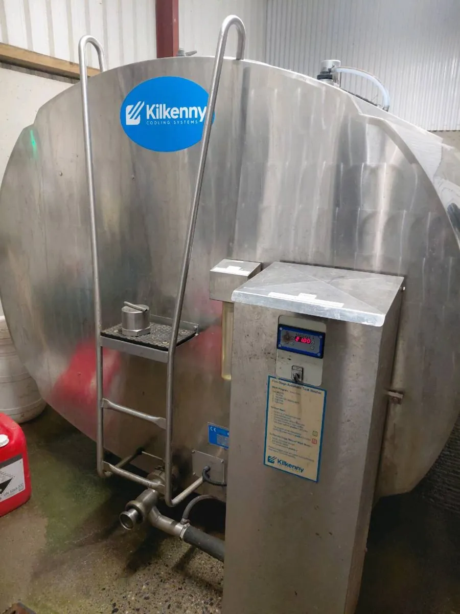 2020 Kilkenny 9500 litre milk tank 2 compressor - Image 1