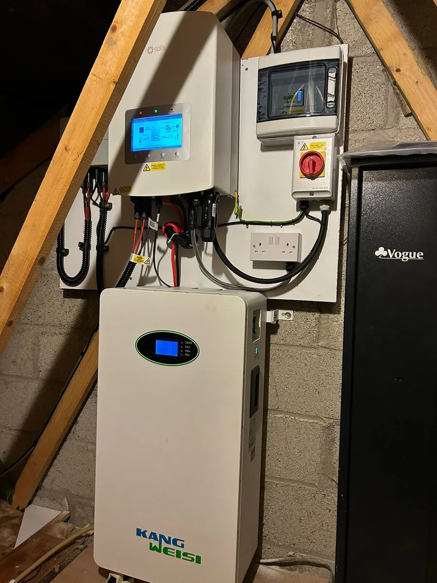 Brand new Solis 5kw hybrid DIY kit 15kwh battery - Image 2