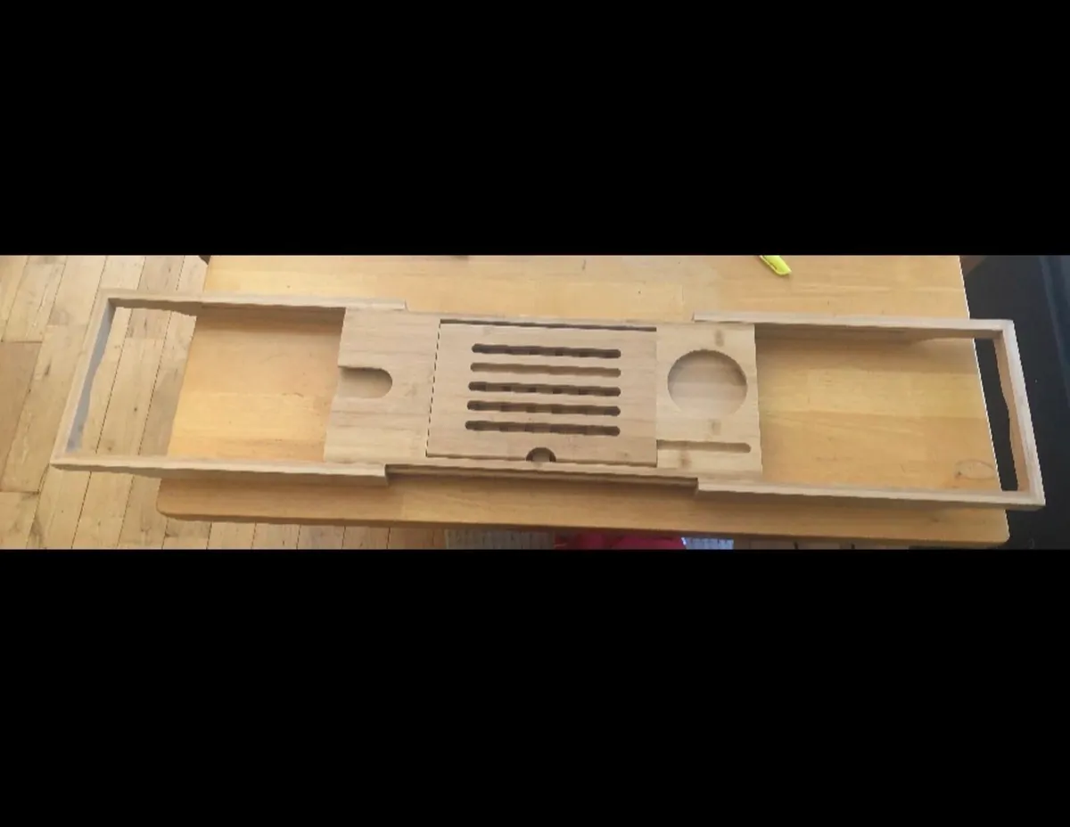 Extendable Bath Tray Tidy Caddy Shelf NEW - Image 3