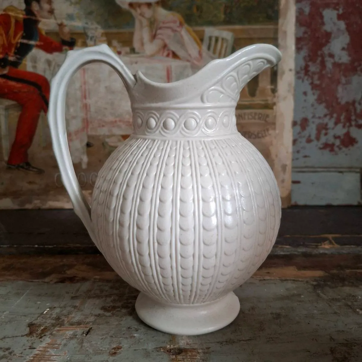 Victorian Copeland Parian Jug - Image 1