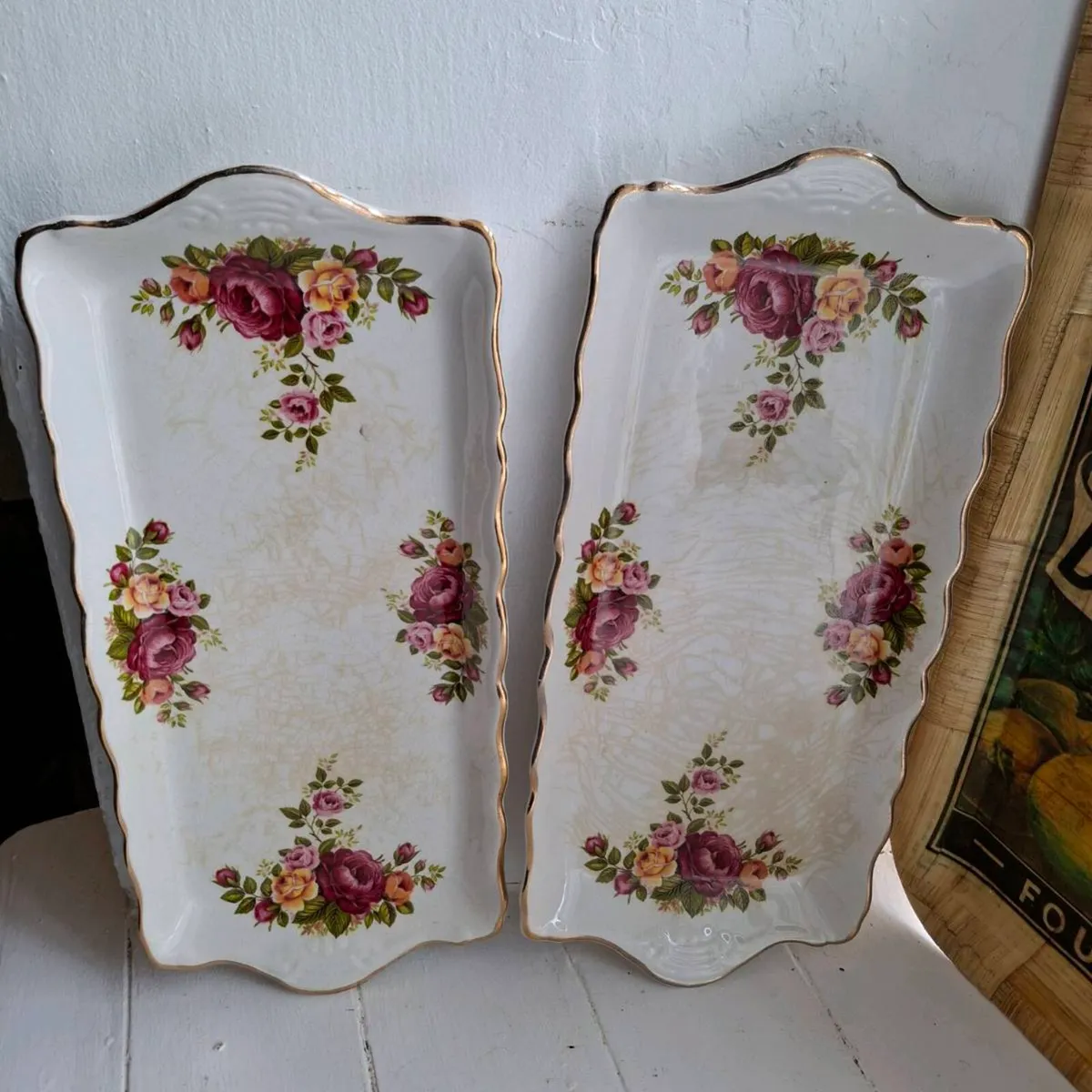 Old Foley Sandwich Plates - Image 3