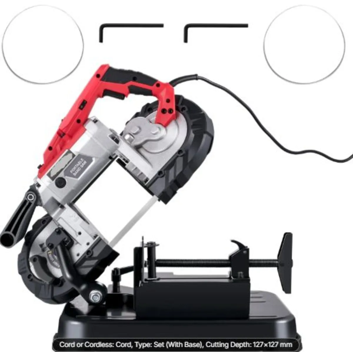 Portable Band Saw, 127 mm x 127 mm Cutting Depth - Image 1