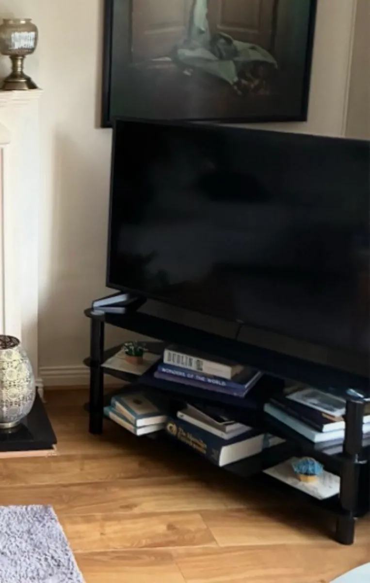 Black TV Stand - Image 1