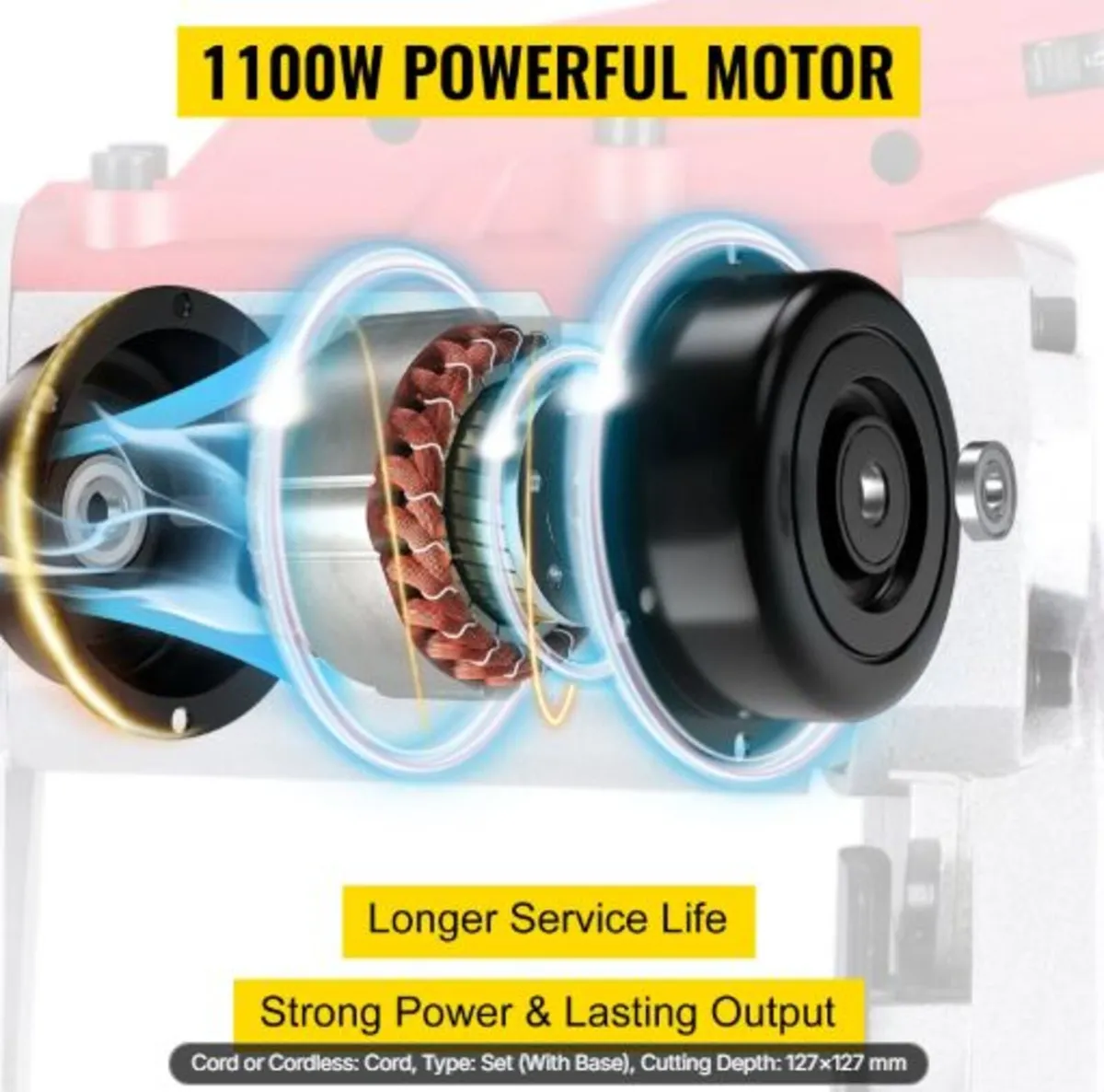 Portable Band Saw, 127 mm x 127 mm Cutting Depth - Image 2