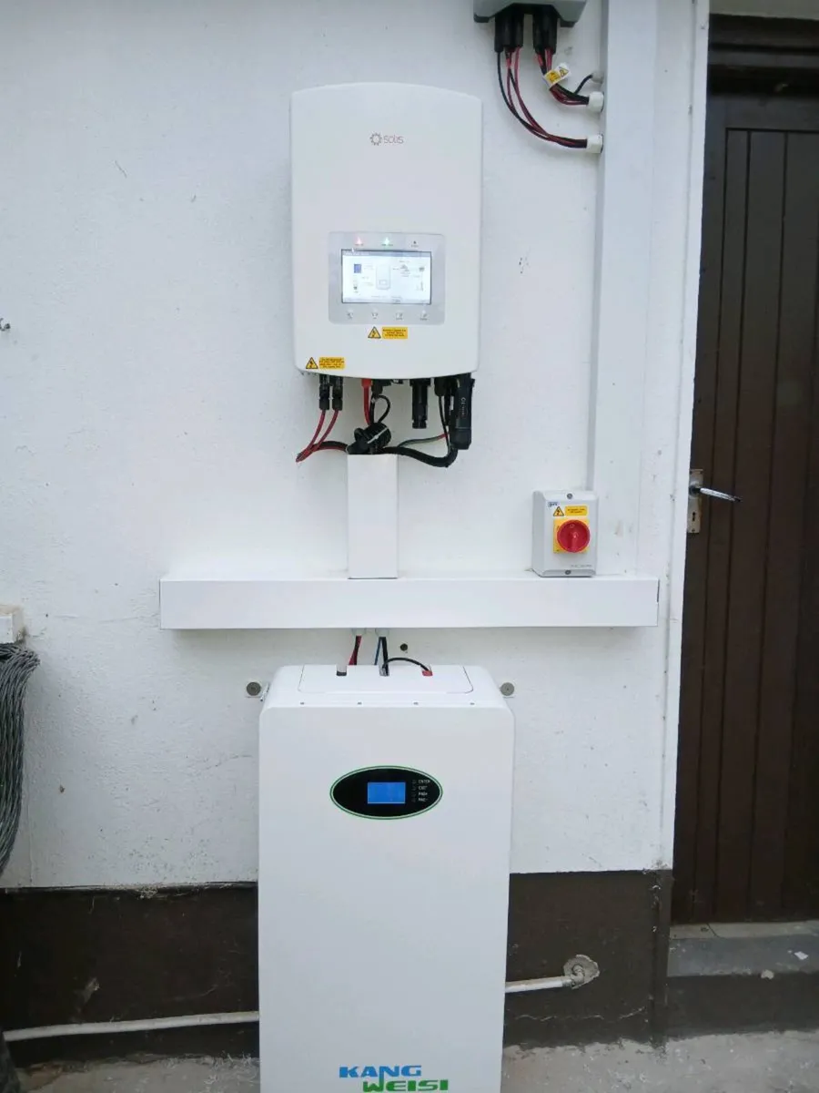 Ground mounting DIY kit 22 panels 5.5kw inverter - Image 2