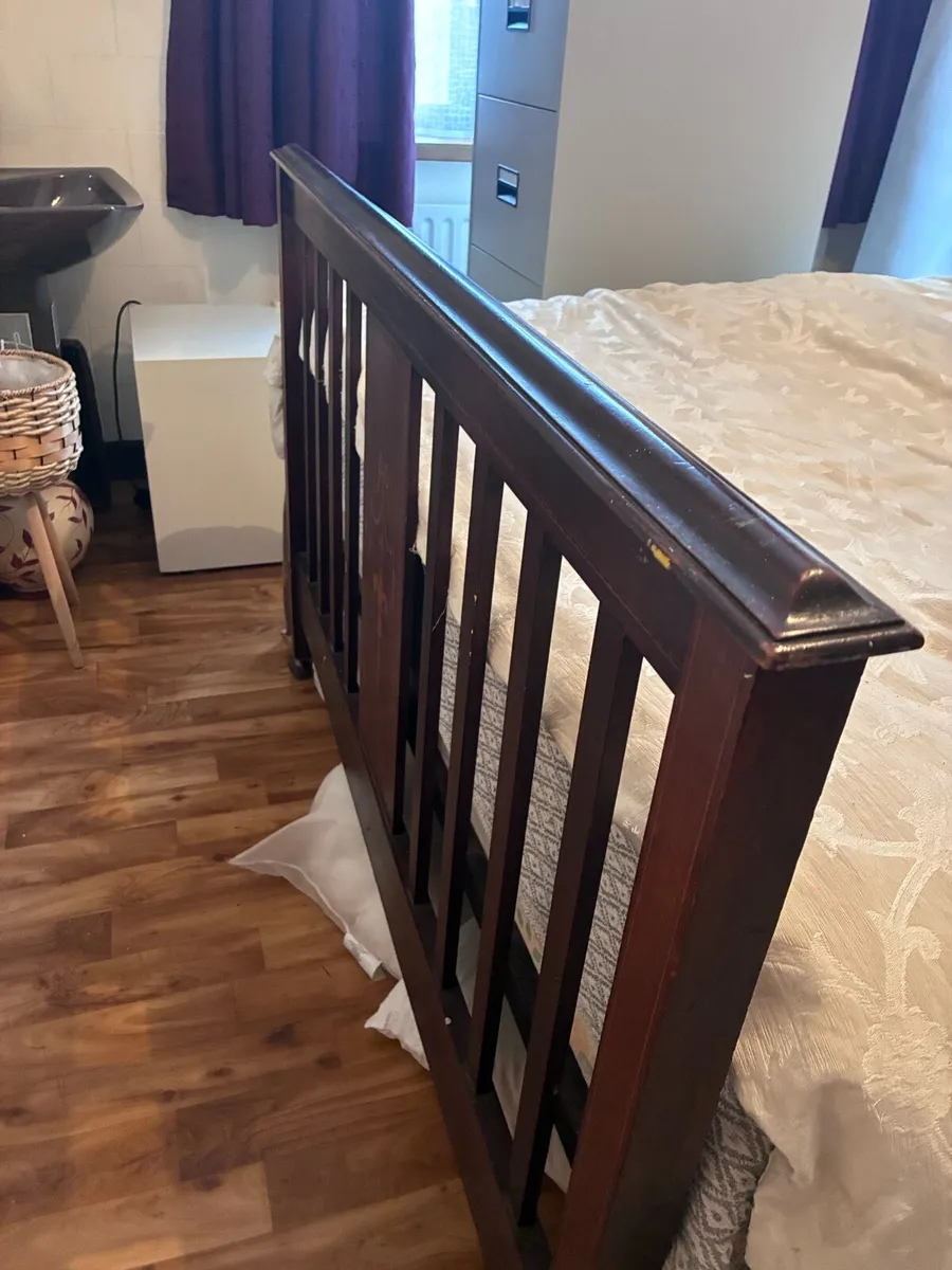 Antique Bed - Image 3