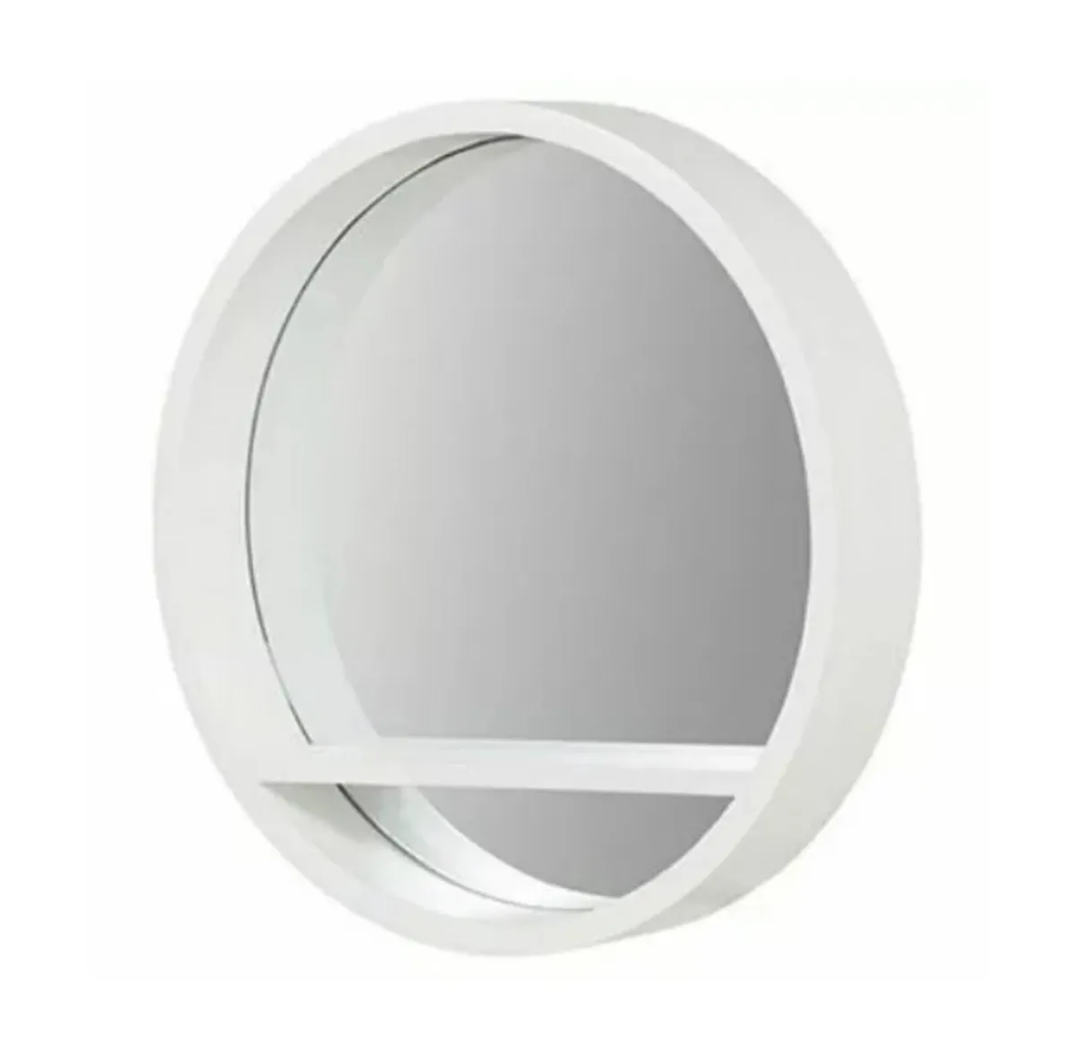 Round Mirror with Shelf Wall Mounted Porthole NEW - Image 2